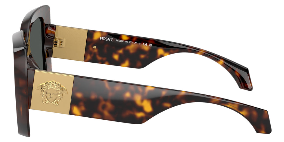 Versace VE4467U 108/87 54 - Havana / Dark Gray #id:ve4467u10887_s:100110