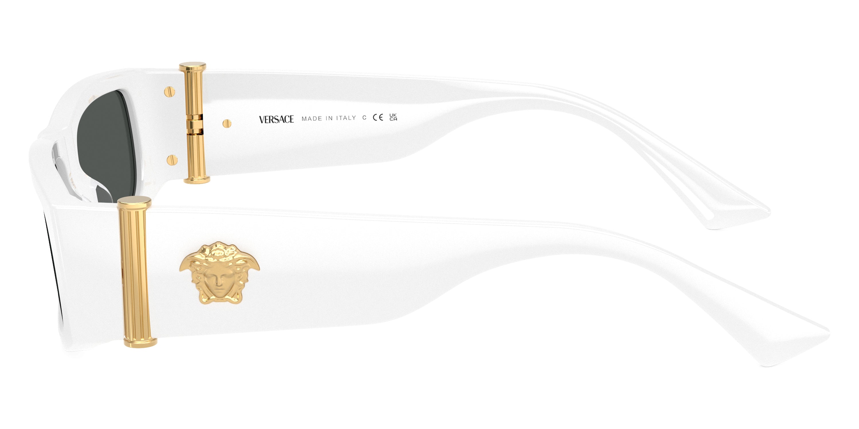 VERSACE Medusa VE4476U Rectangle Sunglasses | EyeOns.com