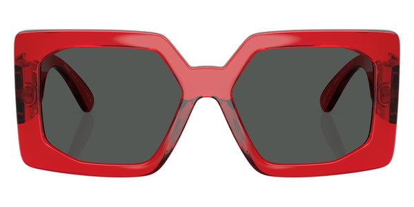 Red Transparent / Dark Gray / 55-17-140