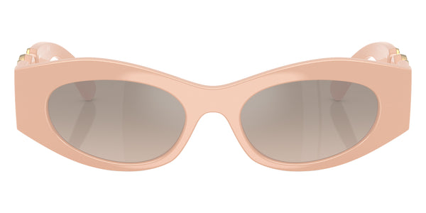 Nude / Brown Gradient Gray Mirrored Silver / 51-18-140