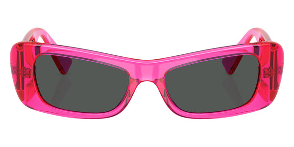 Fuchsia Fluo Transparent / Dark Gray / 54-17-135