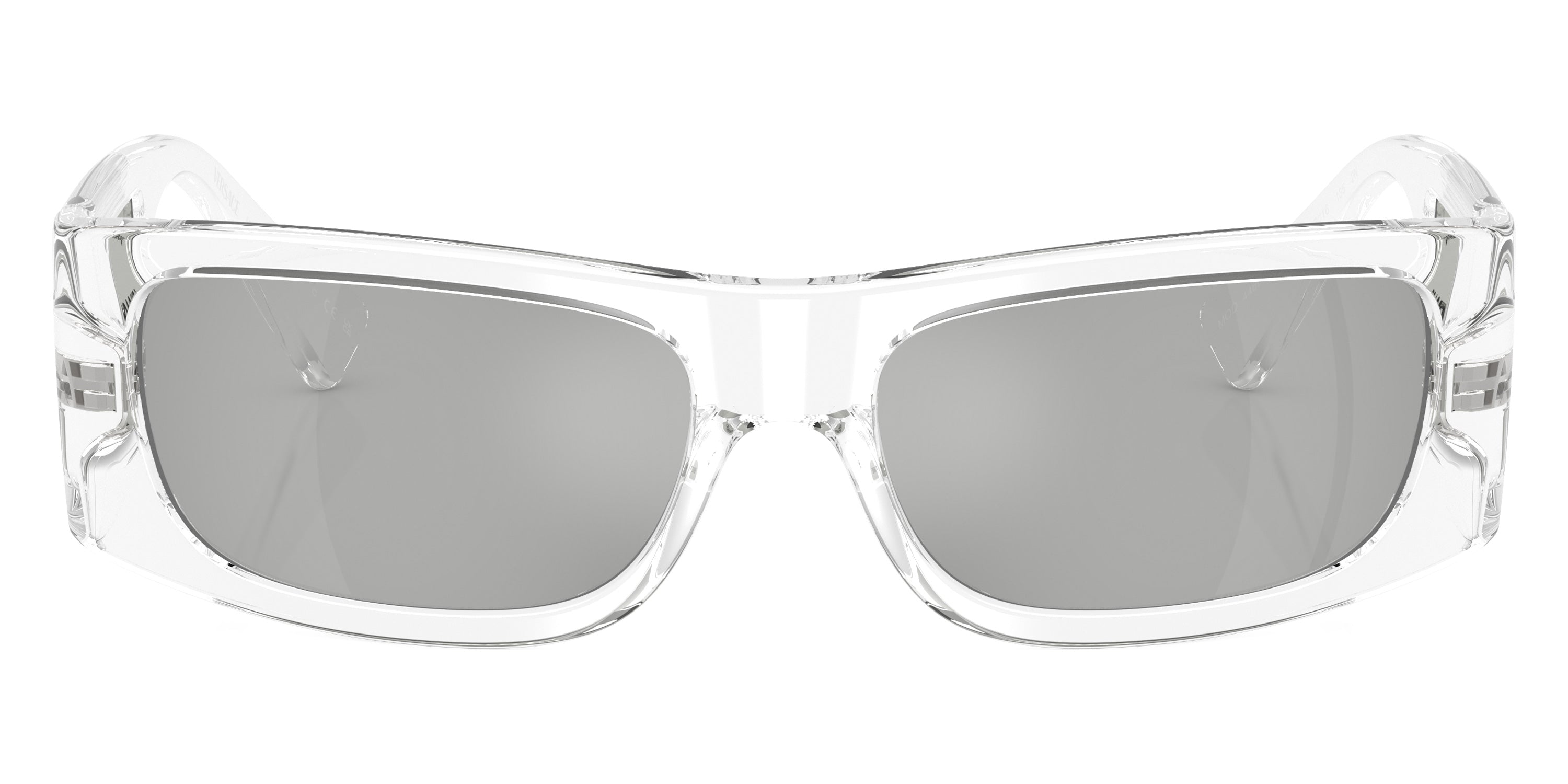 VERSACE VE4482 148/8V 57 - Crystal / Clear Mirrored Silver