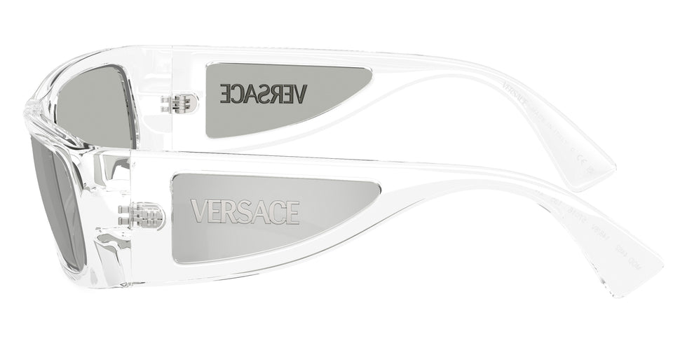 VERSACE VE4482 148/8V 57 - Crystal / Clear Mirrored Silver