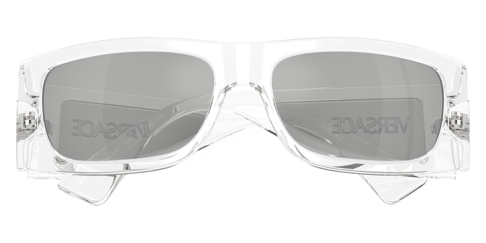 VERSACE VE4482 148/8V 57 - Crystal / Clear Mirrored Silver