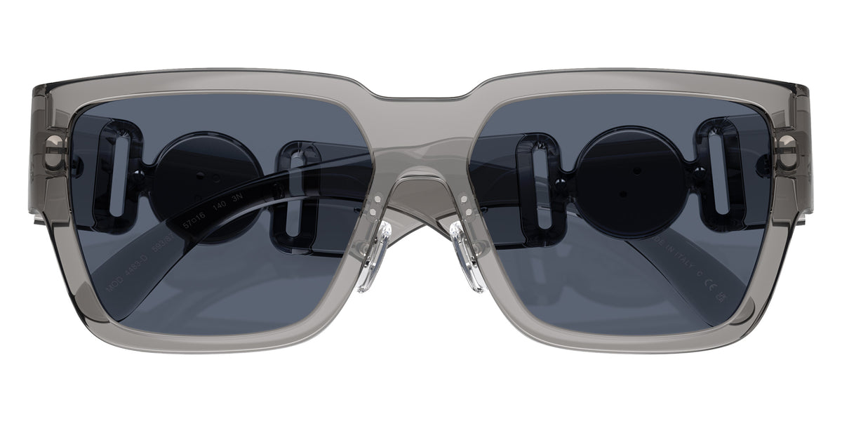 VERSACE VE4483D 593/87 57 - Gray Transparent / Dark Gray #id:ve4483d59387_s:100120