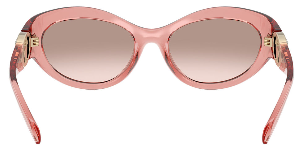 VERSACE VE4485 53228Z 59 - Transparent Pink / Light Brown Mirrored Silver Grad