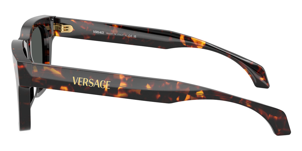 VERSACE VE4486F 550987 52 - Havana / Dark Gray