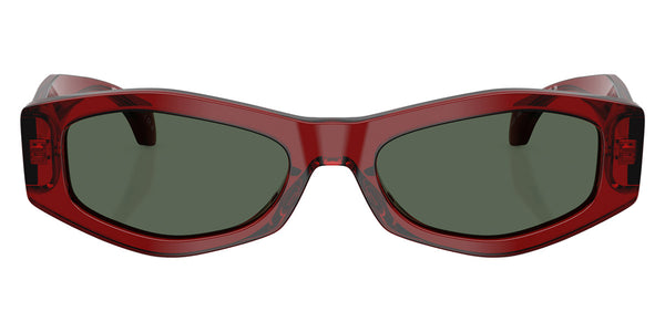 Transparent Bordeaux / Dark Green / 54-19-140