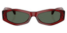 VERSACE VE4487F 551271 54 - Dark Transparent Red / Dark Green