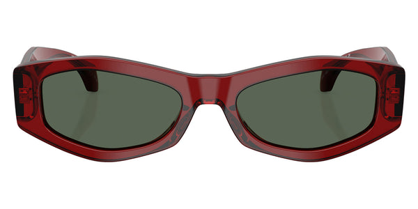 Dark Transparent Red / Dark Green / 54-19-140