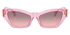 VERSACE VE4488U 53705M 53 - Transparent Rose / Rose Gradient Gray