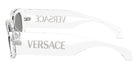 VERSACE VE4489U 148/8V 55 - Transparent / Clear Mirrored Silver