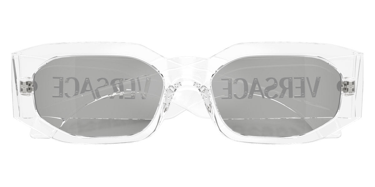 VERSACE VE4489U 148/8V 55 - Transparent / Clear Mirrored Silver