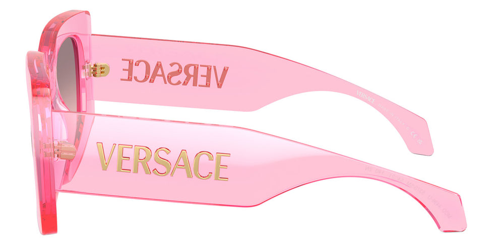 VERSACE VE4496U 53705M 54 - Transparent Pink / Rose Gradient Gray