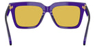 VERSACE VE4498F 554585 55 - Transparent Dark Violet / Yellow