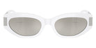 VERSACE VE4501 314/6V 54 - White / Gray Mirrored Gradient Silver