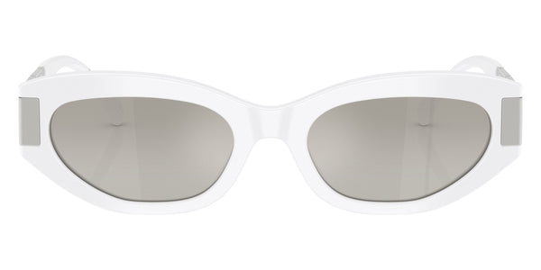 White / Gray Mirrored Gradient Silver / 54-19-145