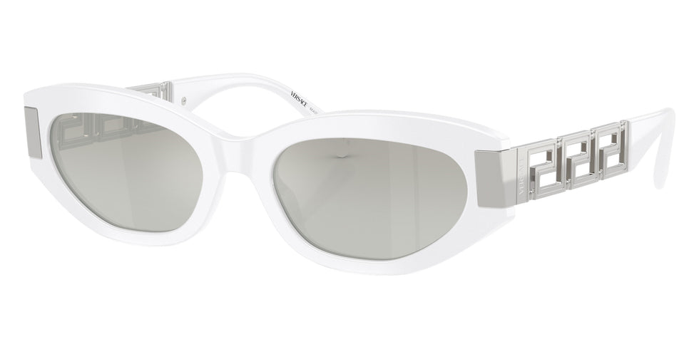 VERSACE VE4501 314/6V 54 - White / Gray Mirrored Gradient Silver