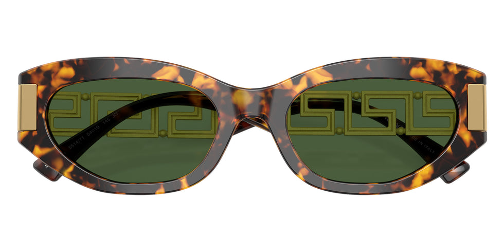 VERSACE VE4501 551471 54 - Brown Tortoise / Dark Green #id:ve4501551471_s:100120