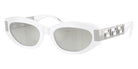 VERSACE VE4501F 314/6V 54 - White / Gray Mirrored Gradient Silver