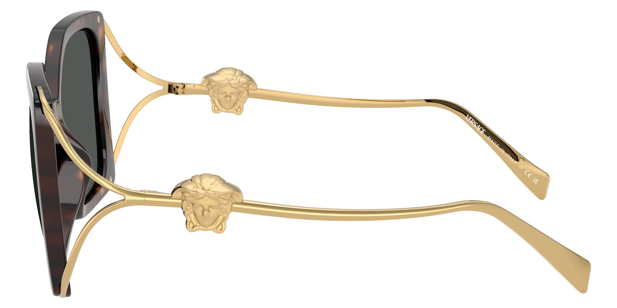 Versace VE4502U 108/87 58 - Havana / Dark Gray #id:ve4502u10887_s:100110