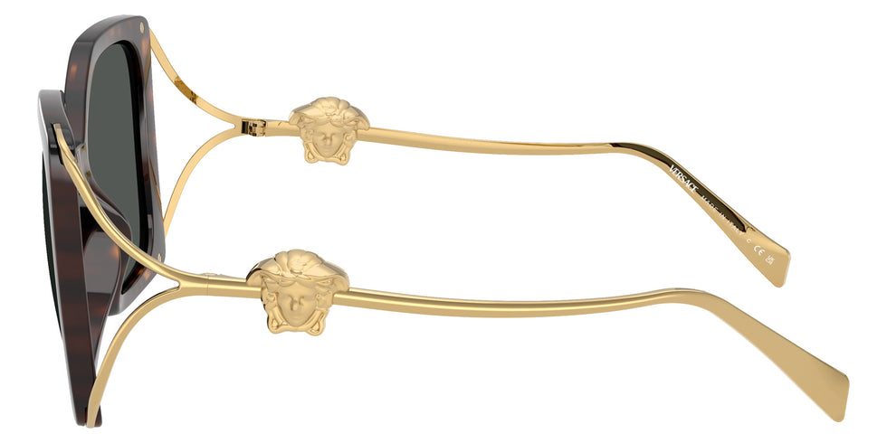 Versace VE4502U 108/87 58 - Havana / Dark Gray #id:ve4502u10887_s:100110