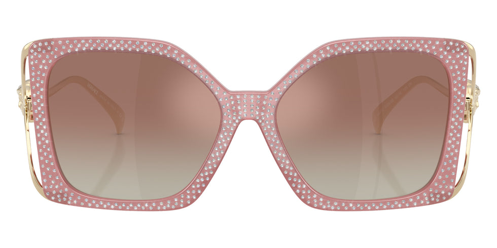 Versace VE4502U 5535B8 58 - Pink Strass Crystal / Gradient Brown Mirrored Silver #id:ve4502u5535b8_s:104100