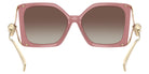 Versace VE4502U 5535B8 58 - Pink Strass Crystal / Gradient Brown Mirrored Silver #id:ve4502u5535b8_s:104115