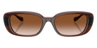 VERSACE VE4504D 533213 56 - Transparent Brown / Brown Gradient