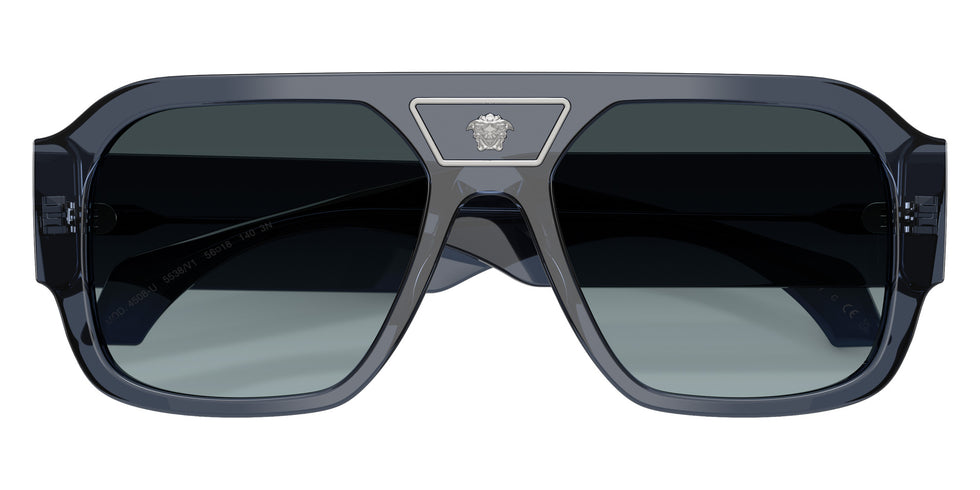 VERSACE VE4508U 5538V1 56 - Transparent Dark Blue #id:ve4508u5538v1_s:104120