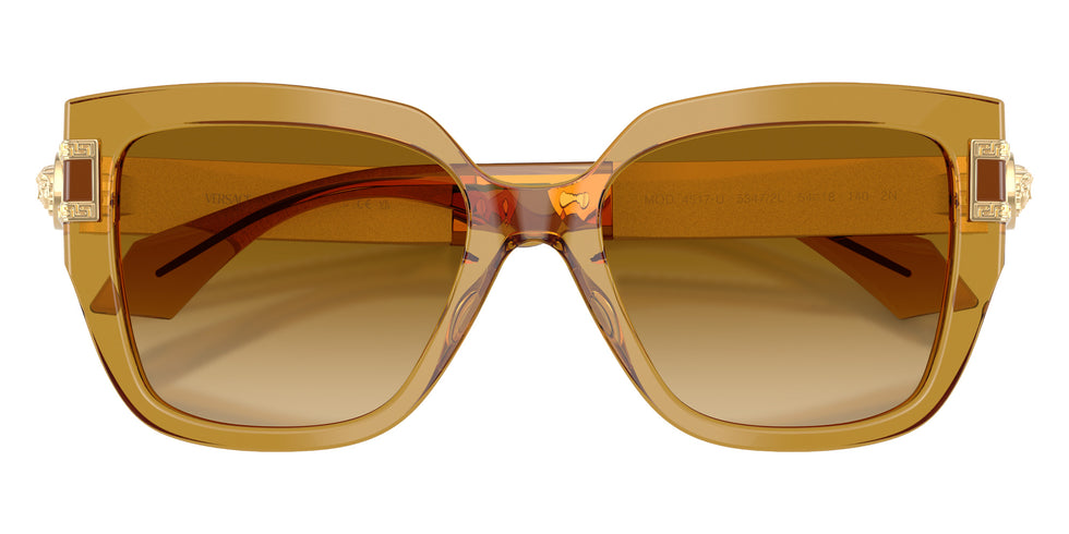 VERSACE VE4517U 53472L 54 - Transparent Honey / Yellow Gradient Light Brown #id:ve4517u53472l_s:104120
