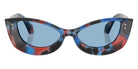 VERSACE VE4520U 555572 52 - Black/Blue/Red Havana / Light Blue #id:ve4520u555572_s:104100