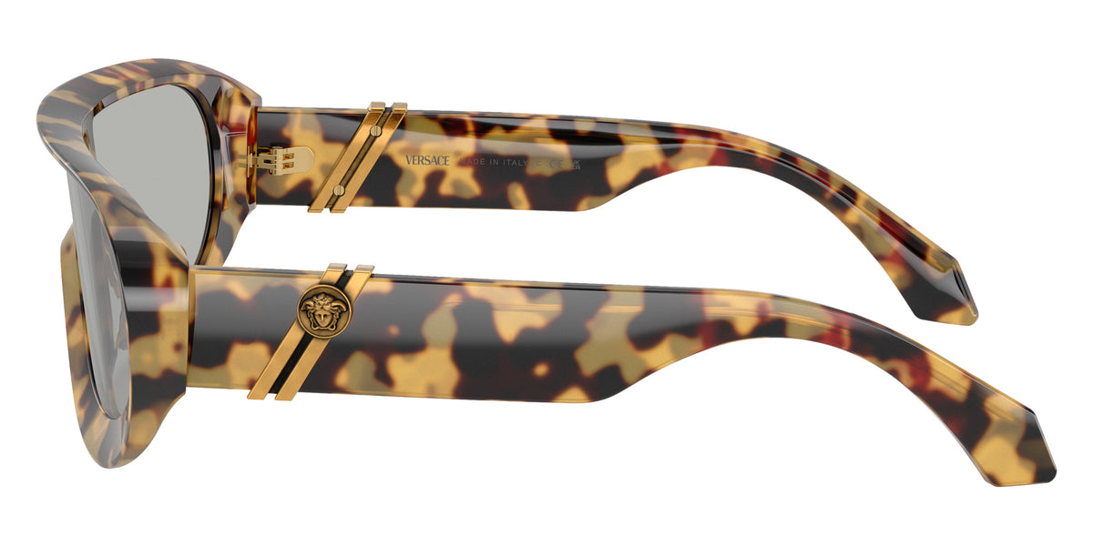 VERSACE VE4521U 777/8V 126 - Brown Havana / Clear Mirrored Silver #id:ve4521u7778v_s:104110