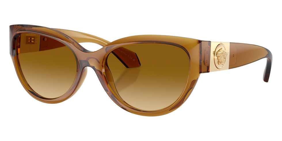 VERSACE VE4524U 53472L 56 - Transparent Honey / Yellow Gradient Brown #id:ve4524u53472l_s:104105