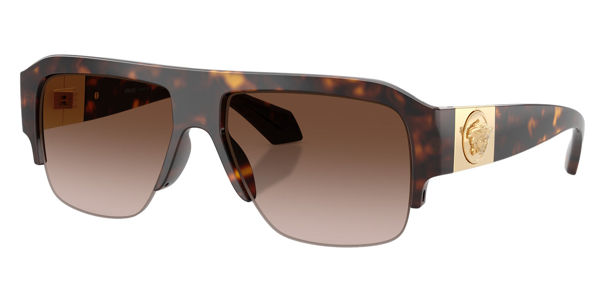 VERSACE VE4525U 108/13 57 - Dark Havana / Brown Gradient #id:ve4525u10813_s:100105