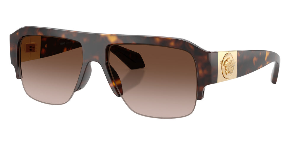 VERSACE VE4525U 108/13 57 - Dark Havana / Brown Gradient #id:ve4525u10813_s:100105