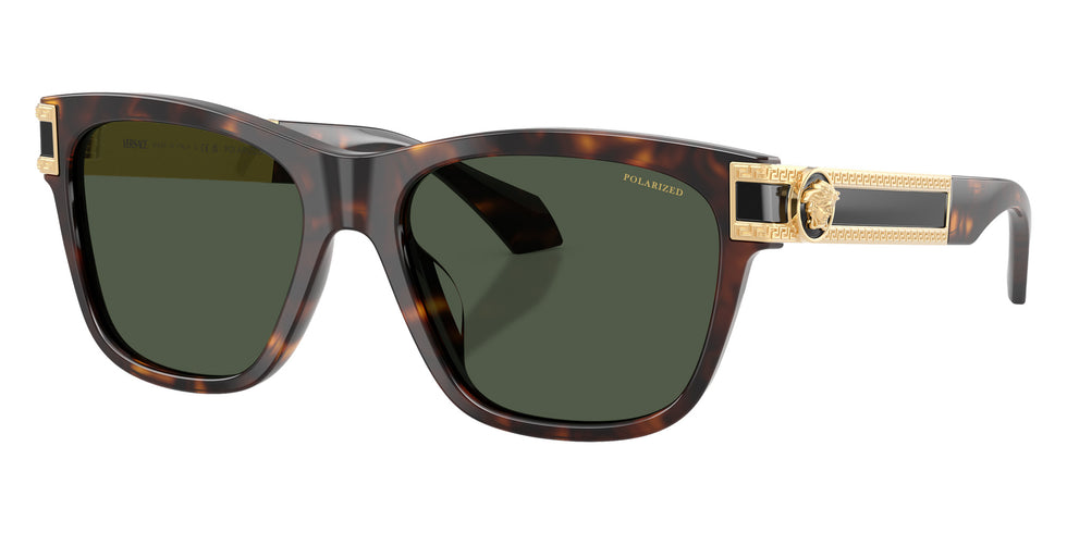 VERSACE VE4527U 108/9A 55 - Dark Havana / Dark Green Polarized #id:ve4527u1089a_s:102105