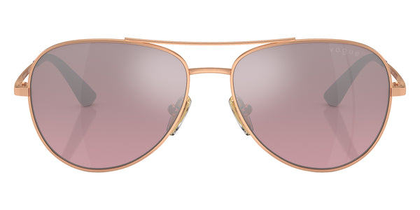 Rose Gold / Violet Mirrored Silver Gradient / 49-14-115