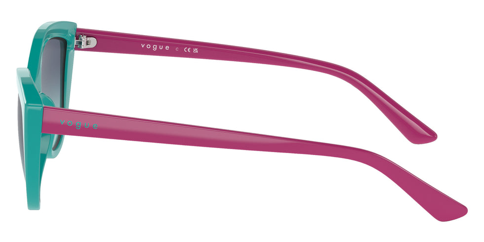 vogue eyewear VJ2003 27744S 46 - Top Green / Azure Gradient Dark Blue #id:vj200327744s_s:100110