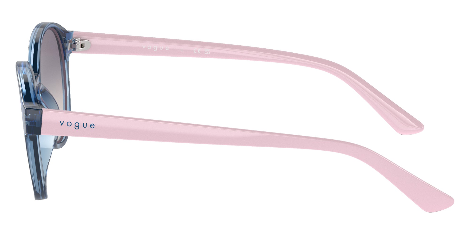 vogue eyewear VJ2007 28387B 45 - Top Transparent Blue / Gradient Blue Mirrored Silver #id:vj200728387b_s:100110