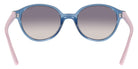 vogue eyewear VJ2007 28387B 45 - Top Transparent Blue / Gradient Blue Mirrored Silver #id:vj200728387b_s:100115