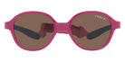 vogue eyewear VJ2012 256873 40 - Pink on Rubber Blue / Dark Brown