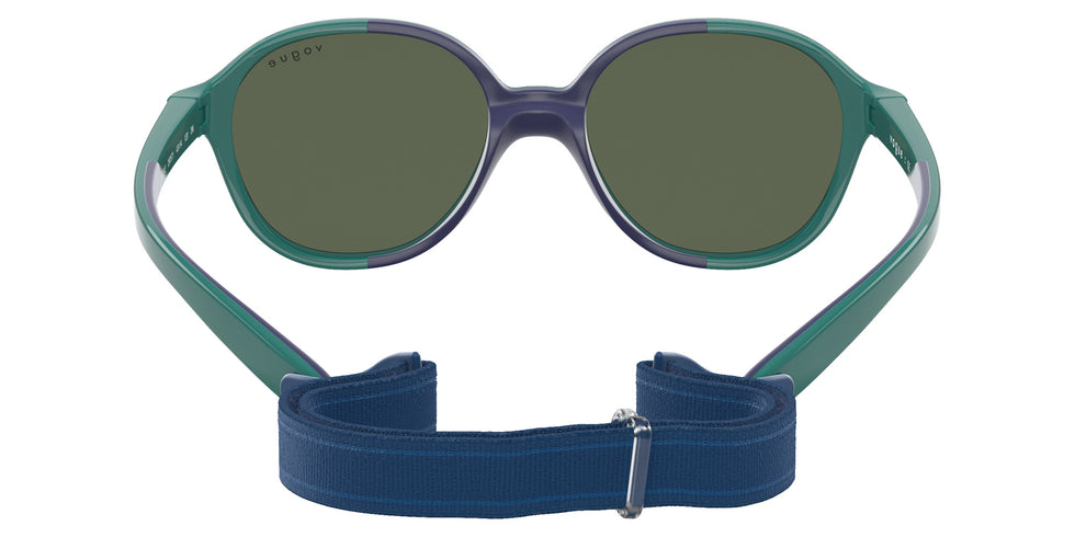 vogue eyewear VJ2012 297571 43 - Green on Rubber Dark Blue / Dark Green #id:vj2012297571_s:100115