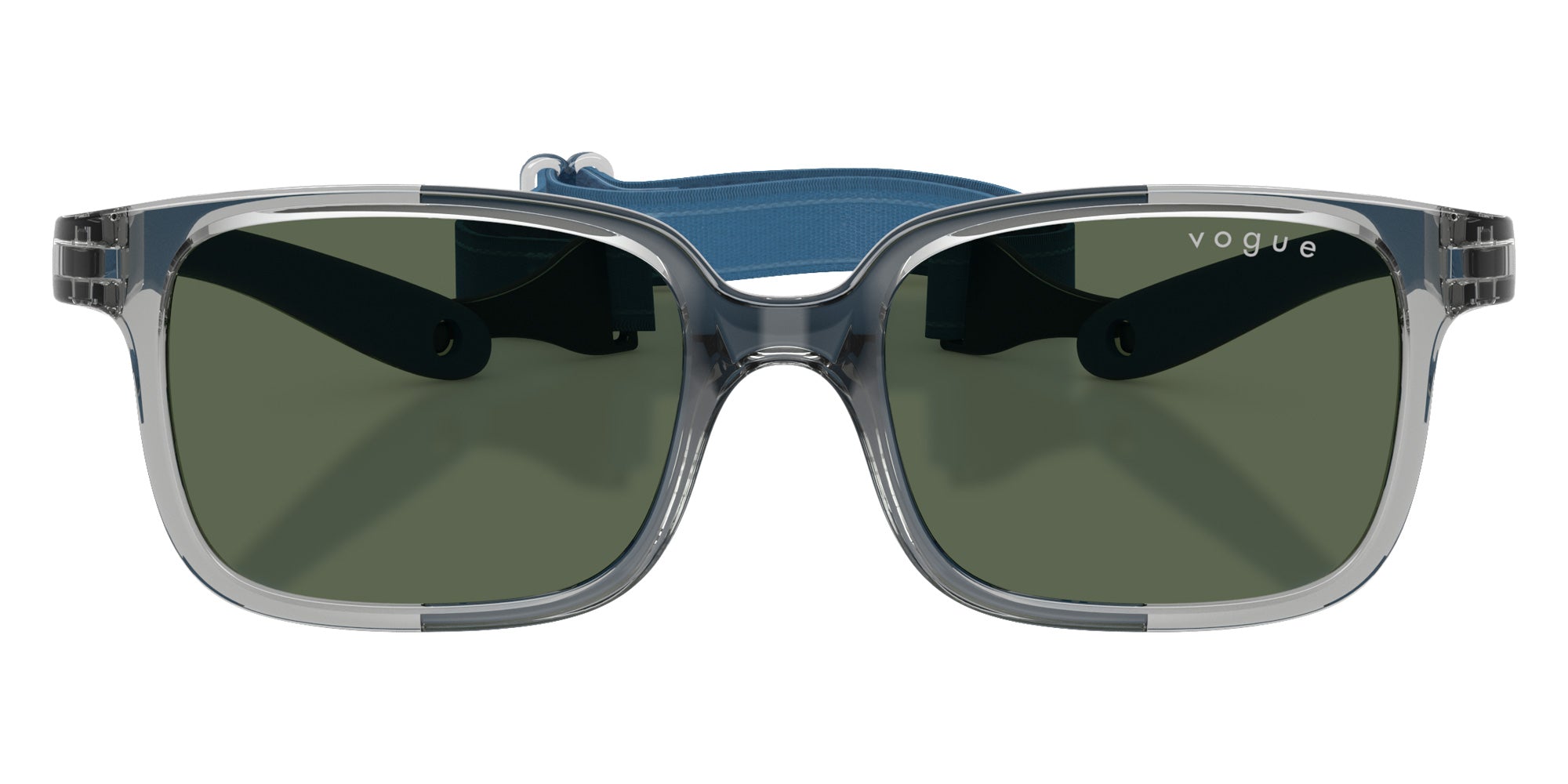 vogue eyewear VJ2017 228371 42 - Transparent Gray/Blue Rubber #id:vj2017228371_s:100100