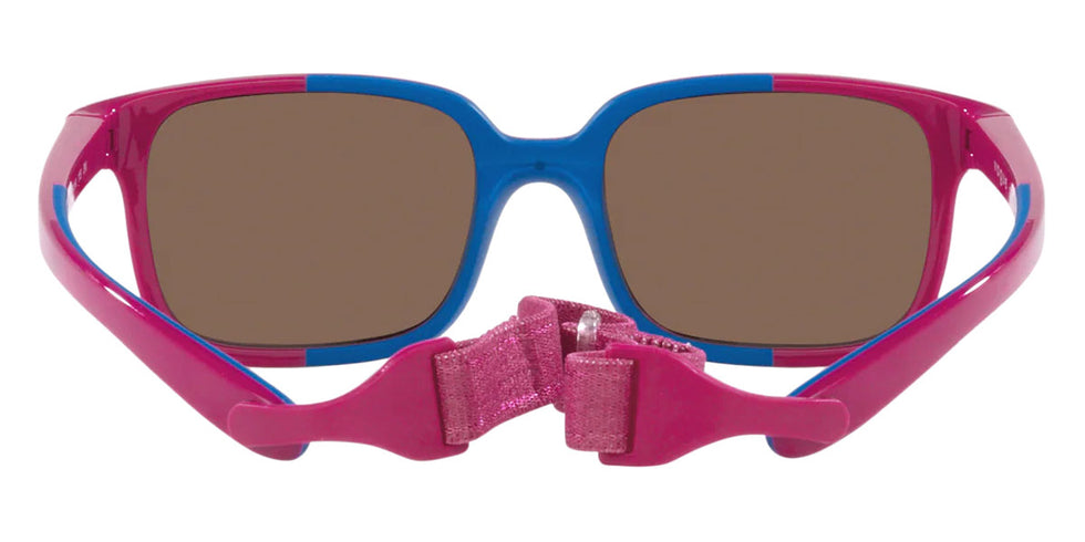 vogue eyewear VJ2017 256813 42 - Full Rose on Azure Rubber / Dark Brown