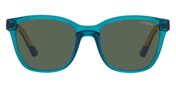 Transparent Blue / Dark Green / 48-17-125