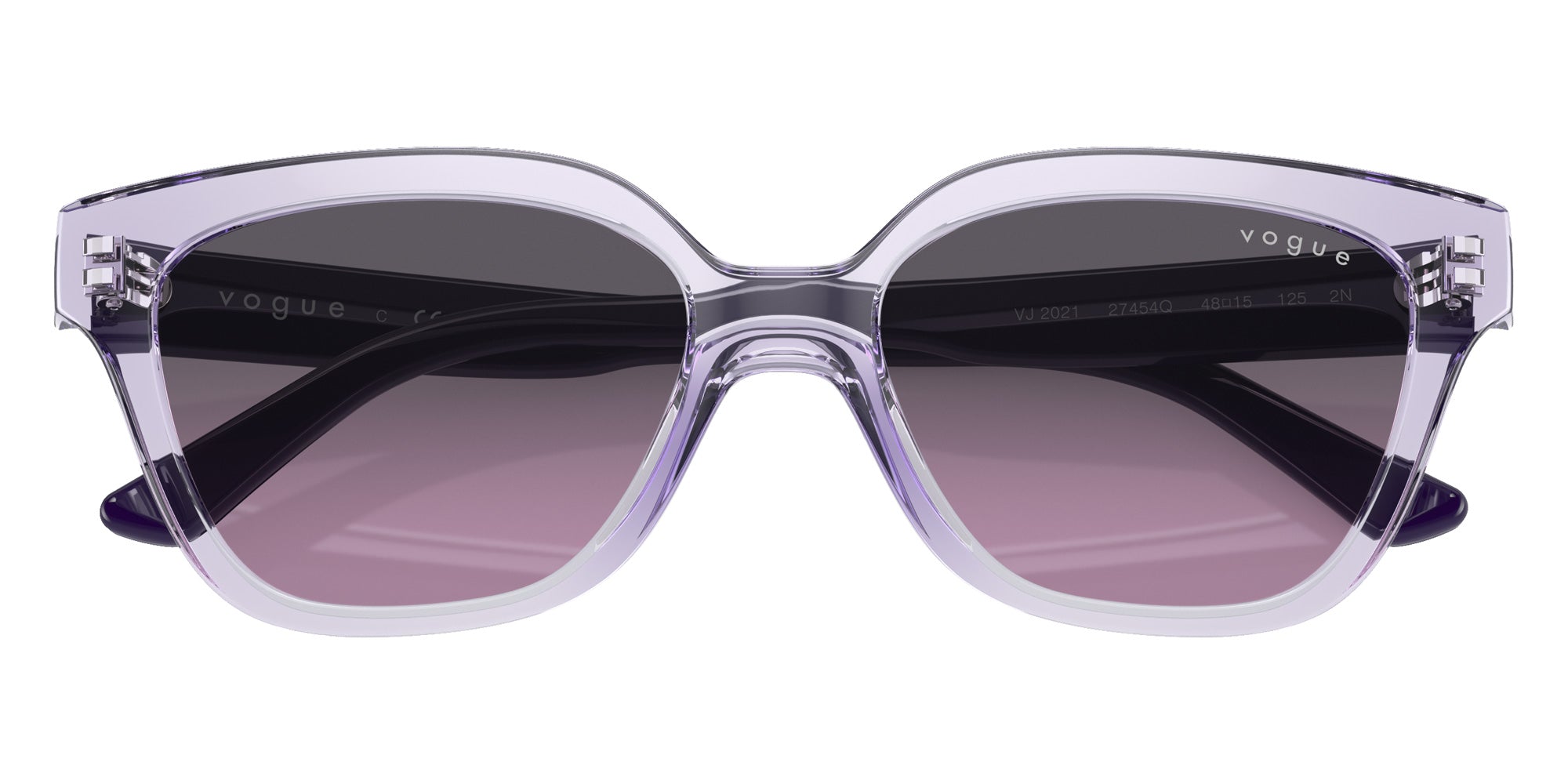 vogue eyewear VJ2021 27454Q 48 - Transparent Violet / Light Violet Gradient Gray #id:vj202127454q_s:100125