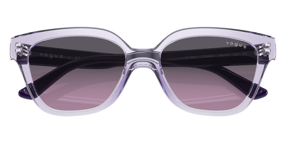 vogue eyewear VJ2021 27454Q 48 - Transparent Violet / Light Violet Gradient Gray #id:vj202127454q_s:100125