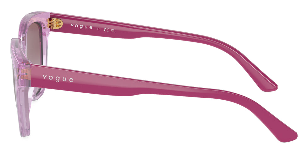 vogue eyewear VJ2021 27808H 48 - Transparent Pink/Full Fuchsia / Violet Gradient