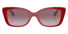 vogue eyewear VJ2022 31298H 48 - Full Red/Red/Violet Rubber / Violet Gradient